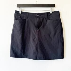 Eddie Bauer Black Athletic Skirt Skort 6